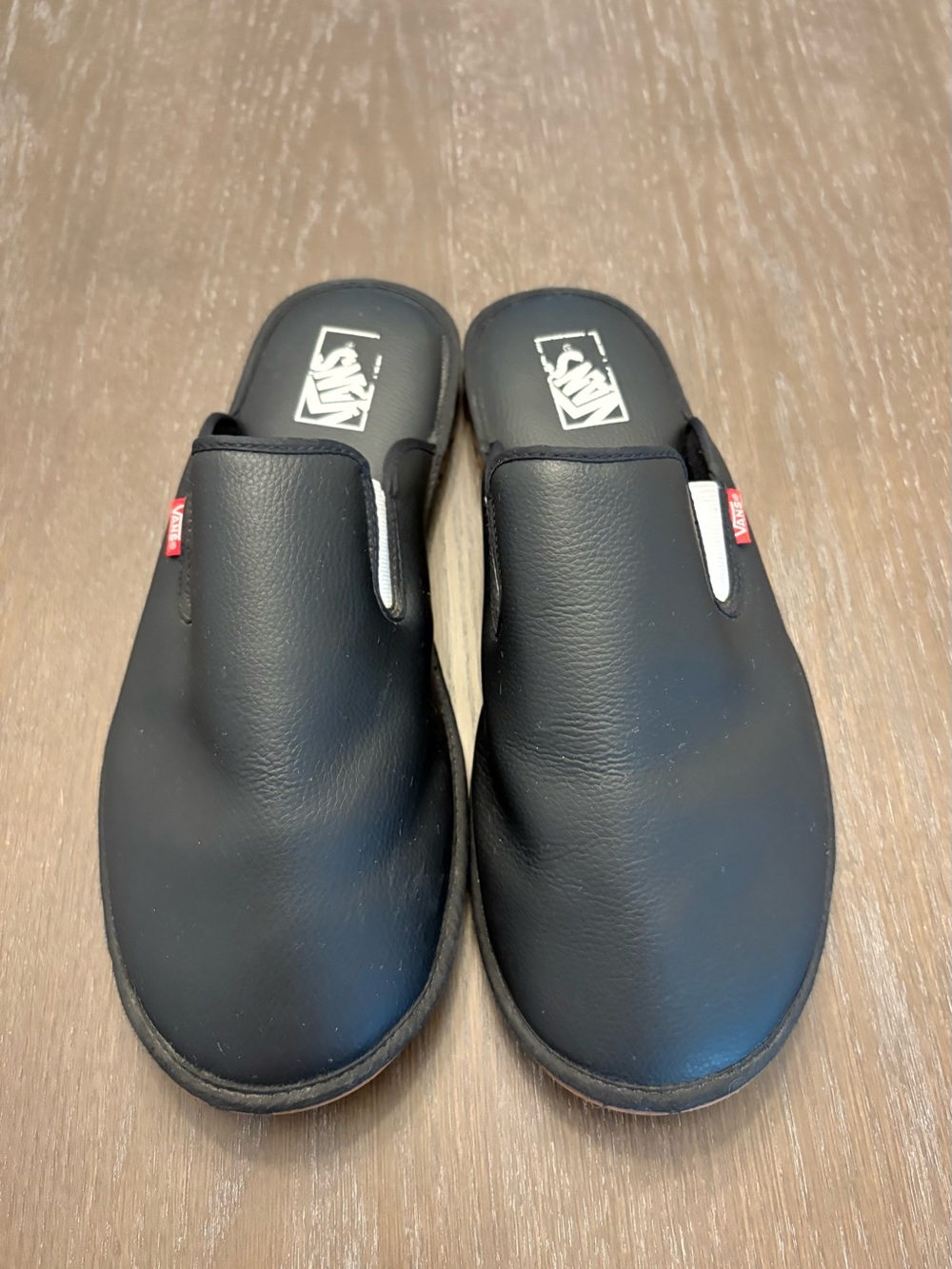Vans Men’s Black Slip-On Mule Slippers Size 13